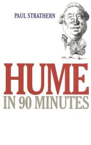 Cover of: Hume in 90 Minutes (Philosophers in 90 Minutes)