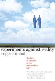 Cover of: Experiments Against Reality