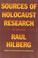Cover of: Sources of Holocaust Research