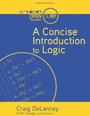 Cover of: A Concise Introduction to Logic