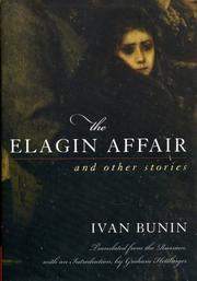 Cover of: The Elagin affair and other stories