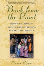 Cover of: Back from the Land