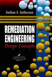 Remediation Engineering by Suthan S. Suthersan