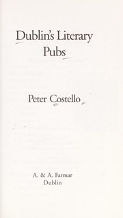 Cover of: Dublin's literary pubs