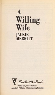 Cover of: A willing wife