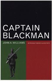 Cover of: Captain Blackman by John Alfred Williams