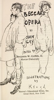 Cover of: The beggar's opera.