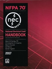 NFPA 70 : National Electrical Code by National Electrical Code Committee