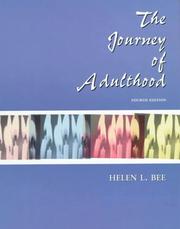 Cover of: The journey of adulthood