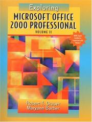 Exploring Microsoft Office 2000 professional