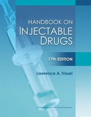 Cover of: Handbook on injectable drugs - 17. ed.