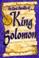 Cover of: The lost scrolls of King Solomon
