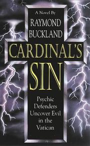 Cover of: Cardinal's sin by Raymond Buckland