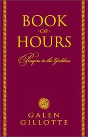 Cover of: Book of hours: prayers to the goddess