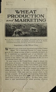 Cover of: The wheat situation in the northern great plains area
