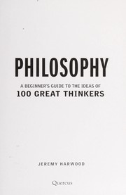 Cover of: Philosophy: a beginner's guide