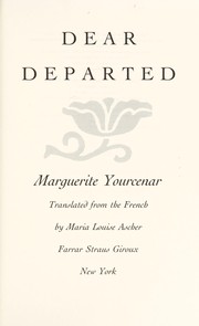 Cover of: Dear departed