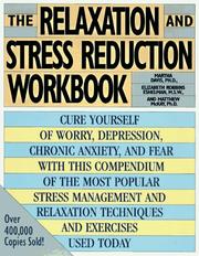 Cover of: The Relaxation and Stress Reduction Workbook