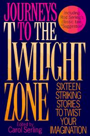 Cover of: Journeys to the Twilight Zone by Rod Serling