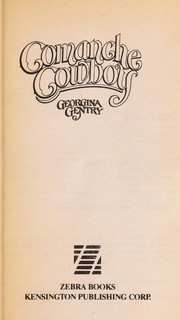 Cover of: Comanche Cowboy by Georgina Gentry