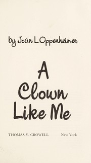 Cover of: A Clown Like Me
