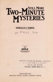 Cover of: Still more two-minute mysteries