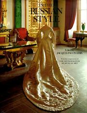 Cover of: In the Russian Style by Jacqueline Kennedy Onassis