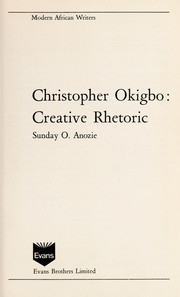 Christopher Okigbo by Sunday Ogbonna Anozie