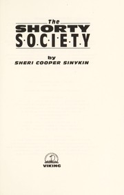 Cover of: The Shorty Society