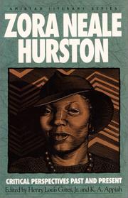 Cover of: Zora neale Hurston: Critical Perspectives Past And Present (Amistad Literary Series)