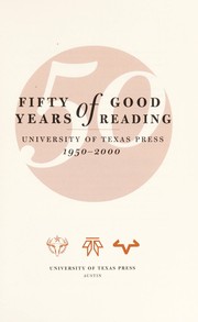 Cover of: Fifty years of good reading : University of Texas Press, 1950-2000
