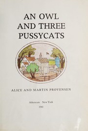 Cover of: An owl and three pussycats