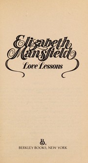 Cover of: Love Lessons