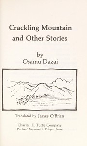 Cover of: Crackling Mountain and other stories