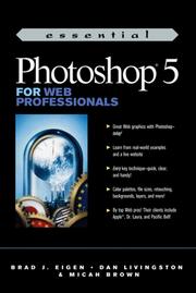 Essential Photoshop 5 for Web professionals