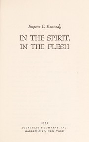 Cover of: In the spirit, in the flesh