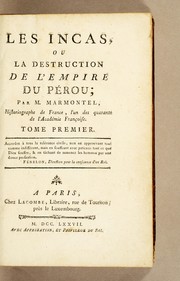 Cover of: Les Incas, ou, La destruction de l'empire du Pérou