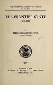 Cover of: The frontier state, 1818-1848