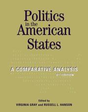 Cover of: Politics in the American States: A Comparative Analysis (Politics in the American States)