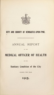Cover of: [Report 1915]