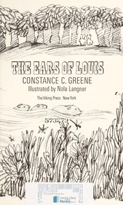 Cover of: The ears of Louis