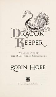 Cover of: Dragon keeper
