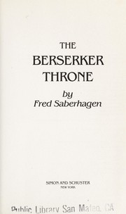 Cover of: The berserker throne