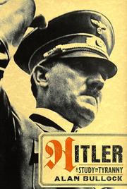 Cover of: Hitler by Alan Bullock