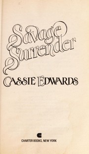 Cover of: Savage Surrender