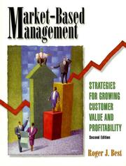 Market-based management by Roger J. Best