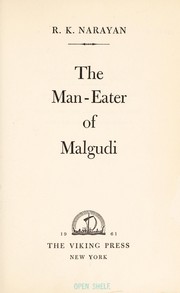 The man-eater of Malgudi by Rasipuram Krishnaswamy Narayan
