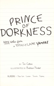 Cover of: Prince of Dorkness by Tim Collins