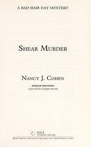 Cover of: Shear murder: a bad hair day mystery