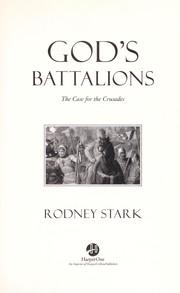 Cover of: God's battalions by Rodney Stark